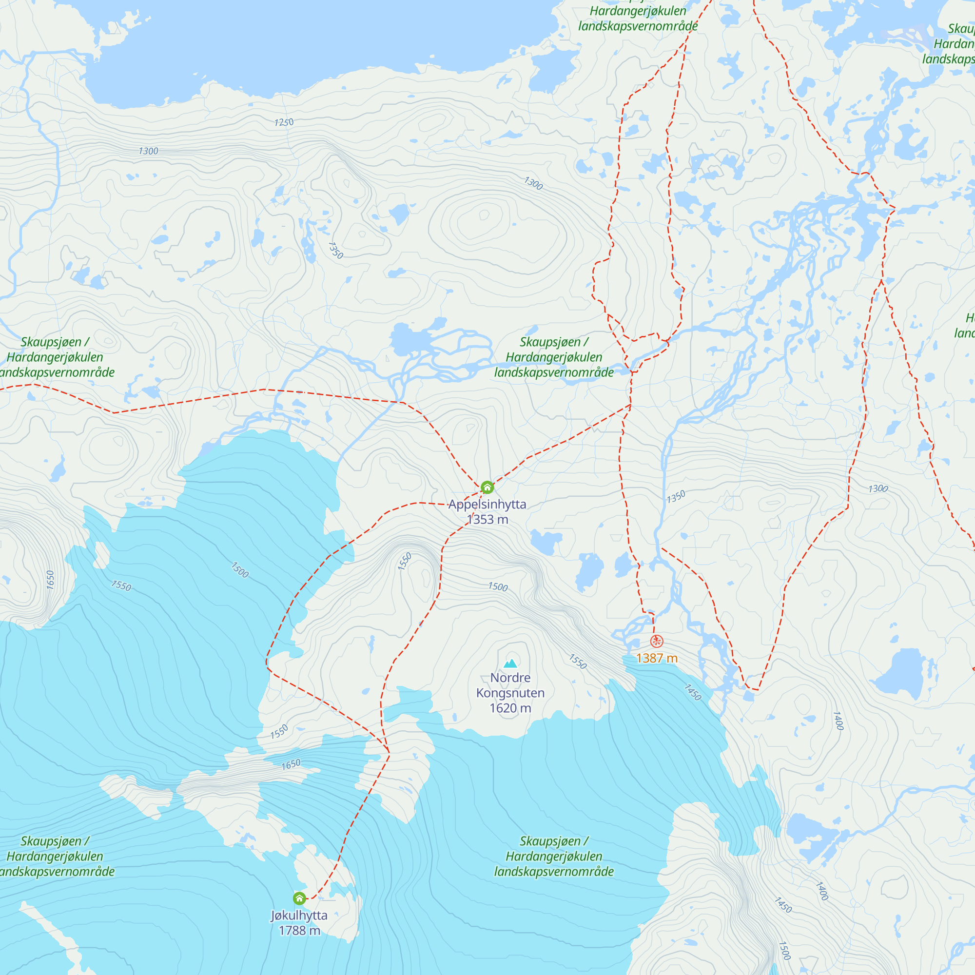Appelsinhytta map