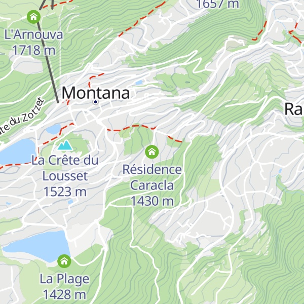 Map of Résidence Caracla