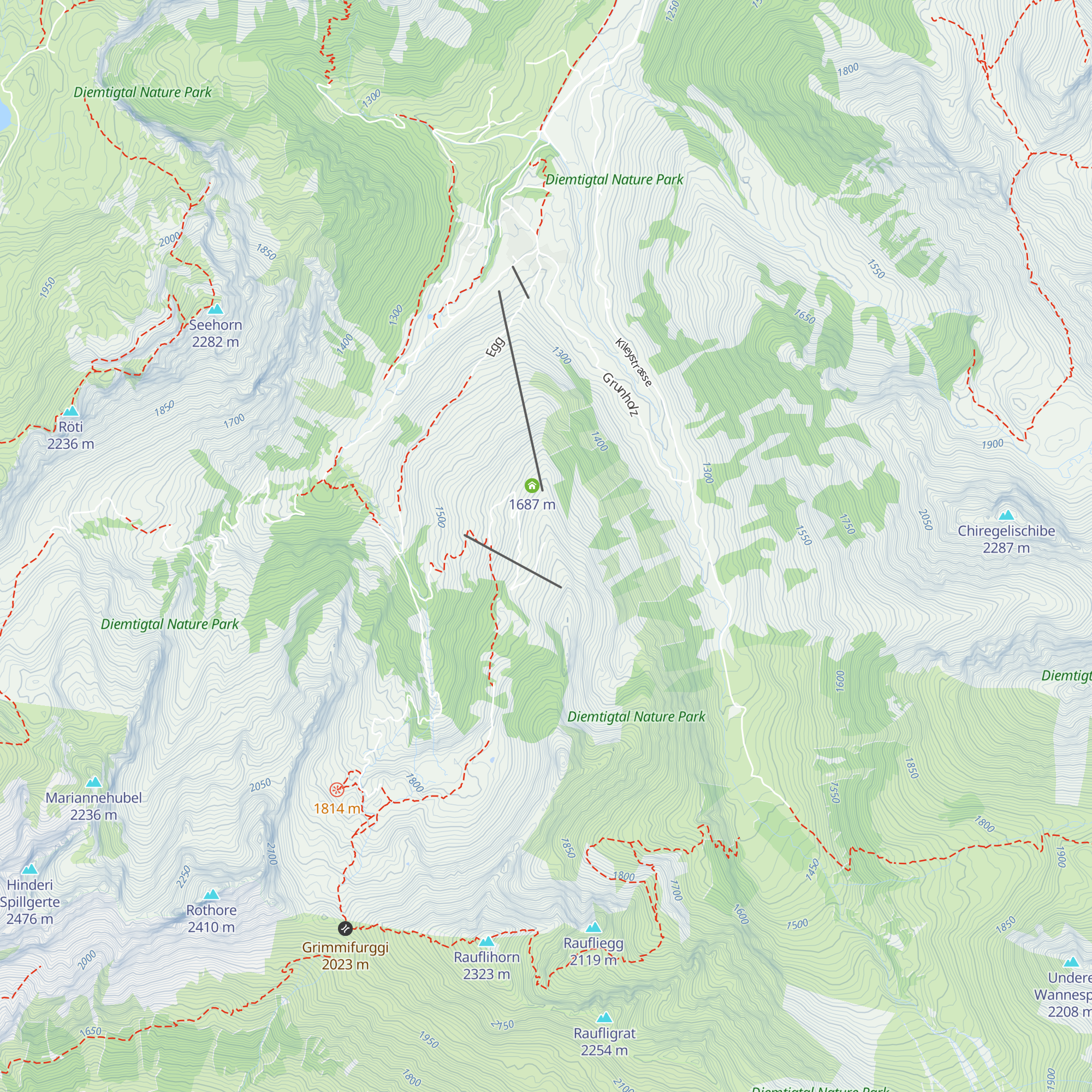 Bergrestaurant zum Oberen Stierenberg map