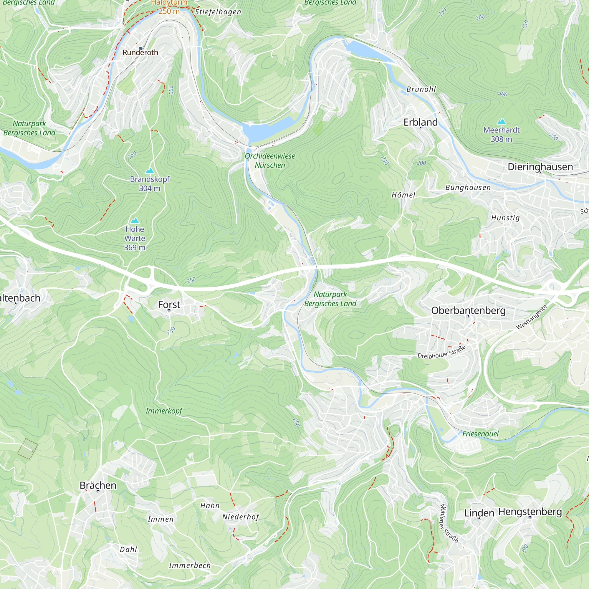 In der Hüttenharth map