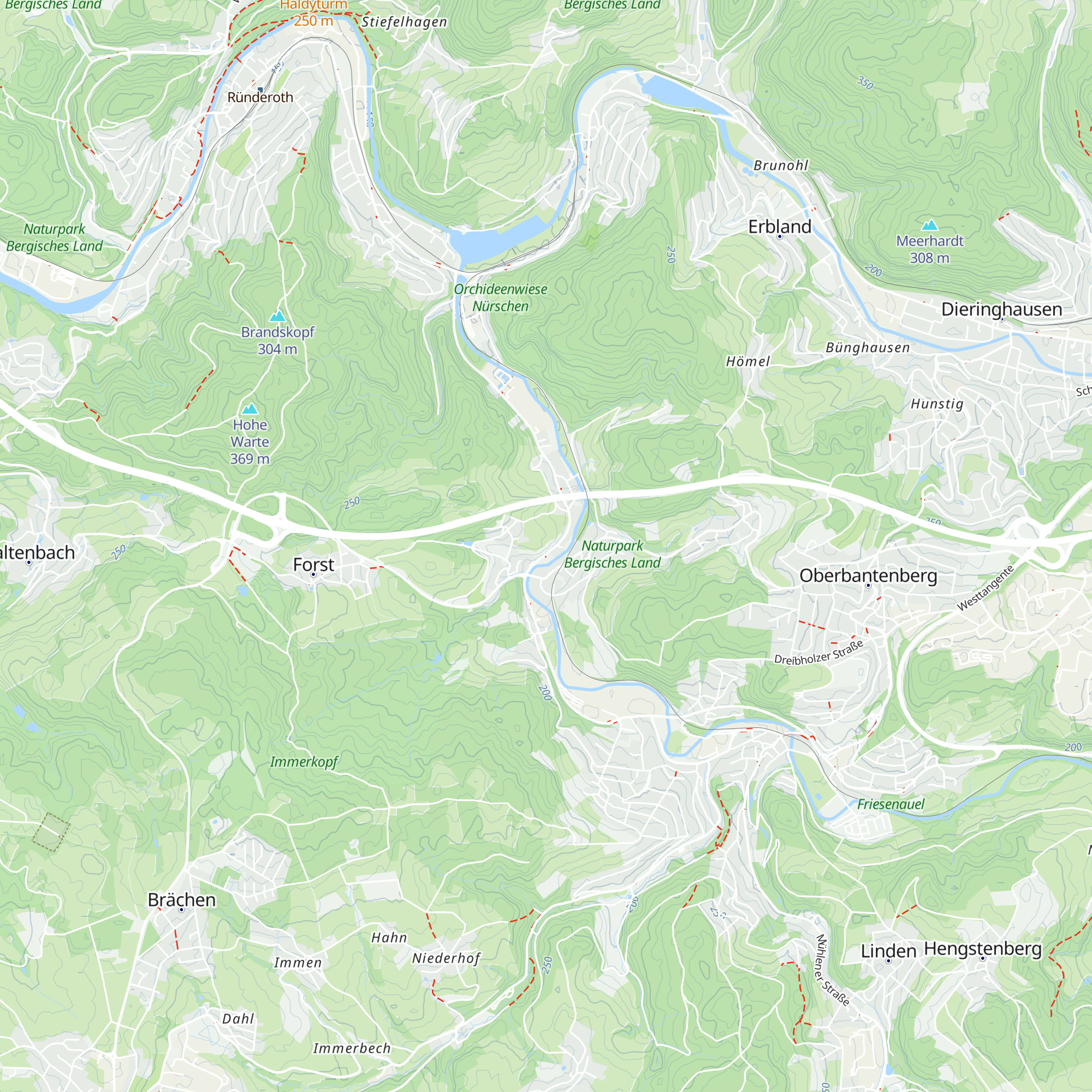 In der Hüttenharth map
