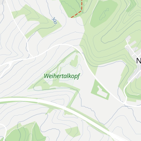 Map of Weihertalkopf