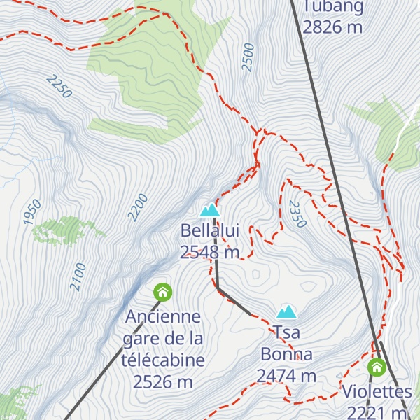 Map of Bellalui