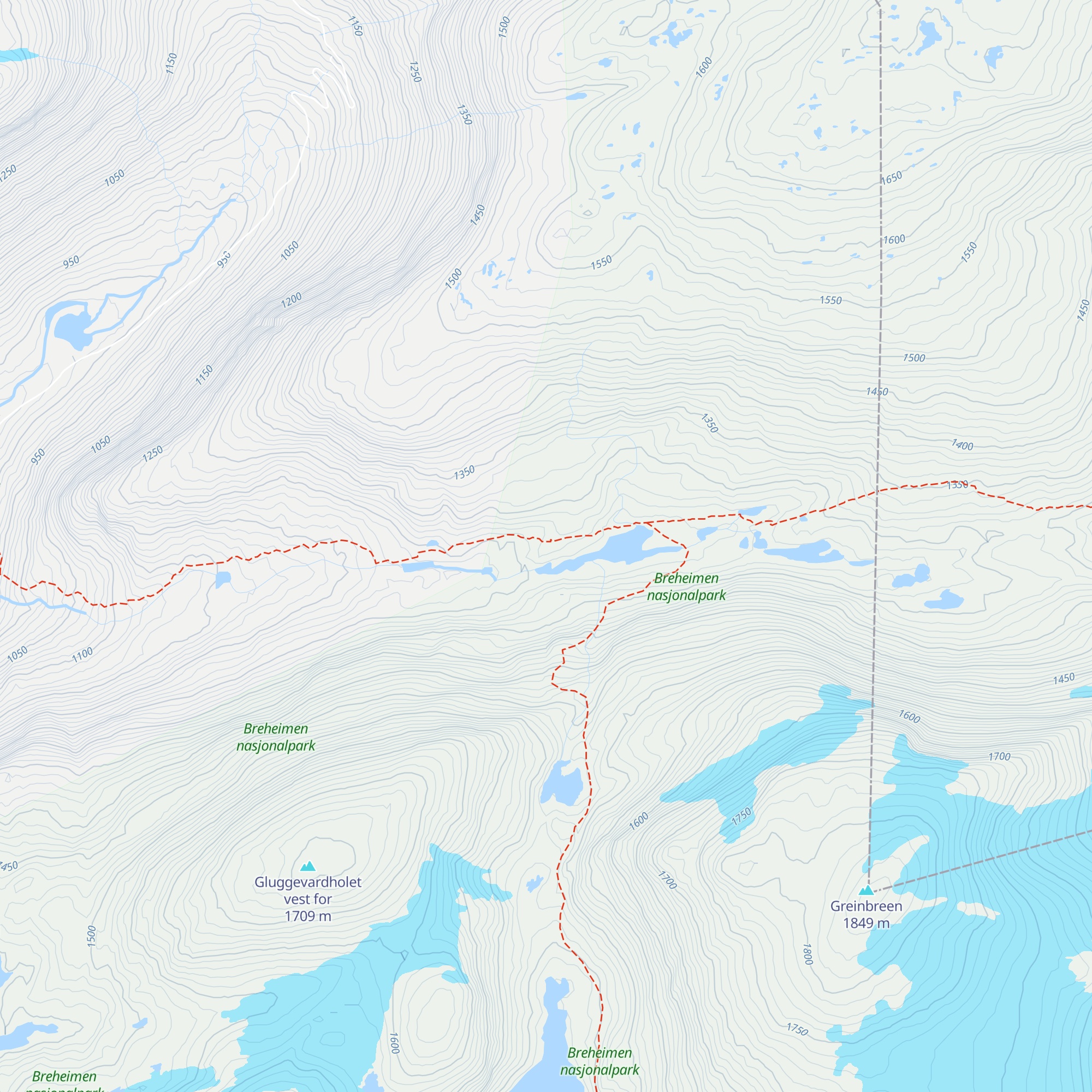 Sprongdalshytta map