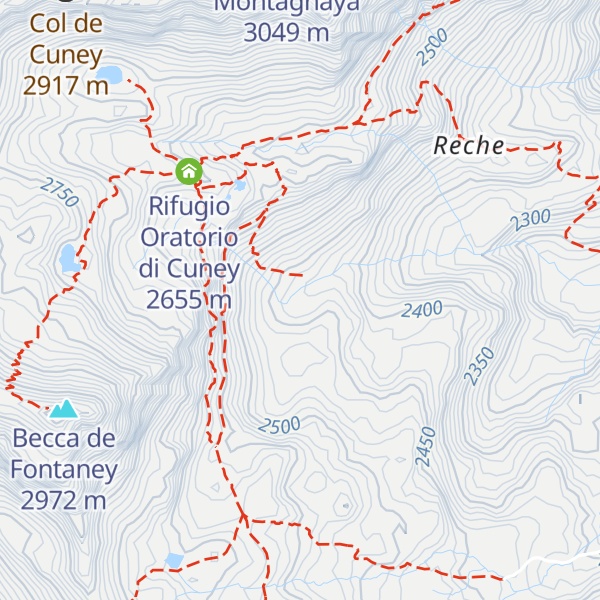 Map of Tsa de Chavalary