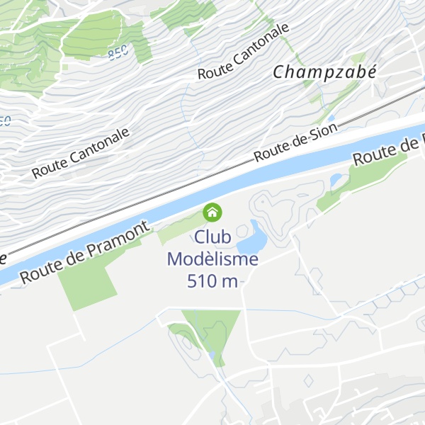Map of Club Modèlisme