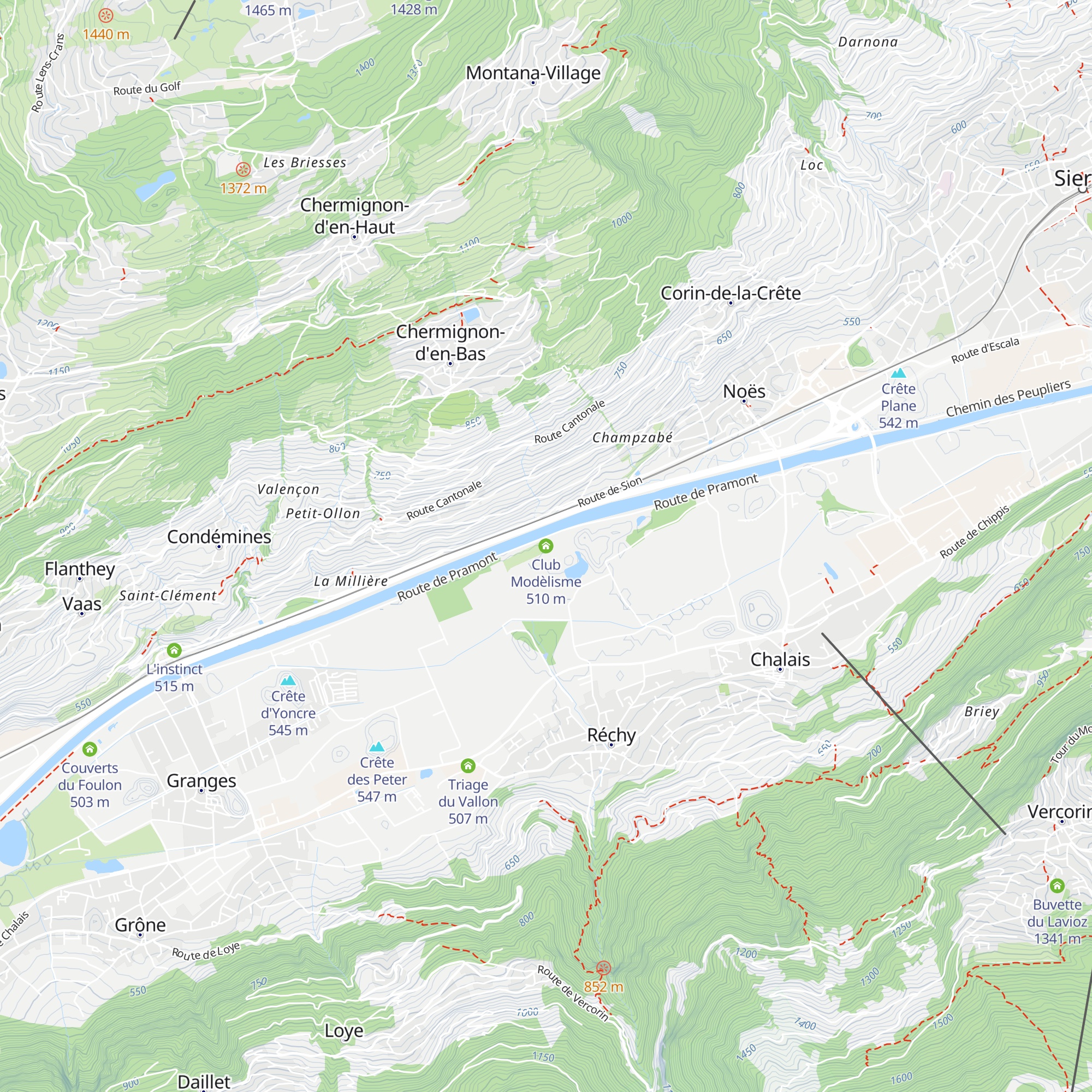 Club Modèlisme map