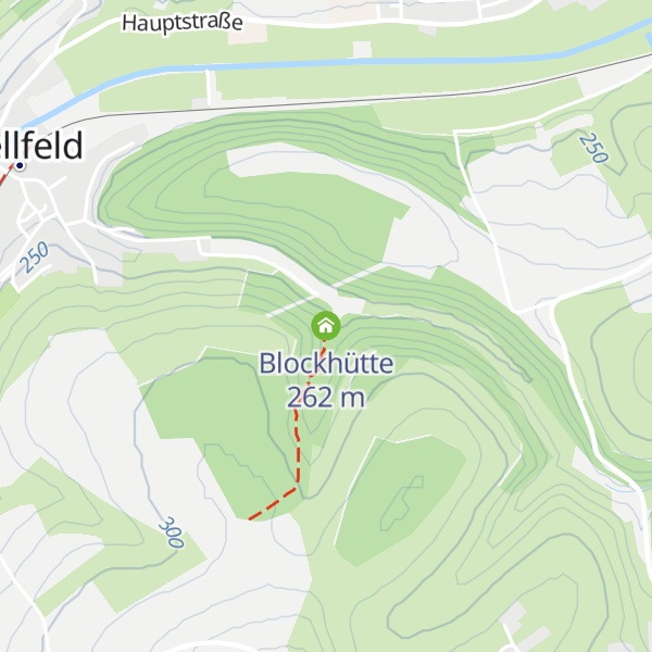Map of Blockhütte