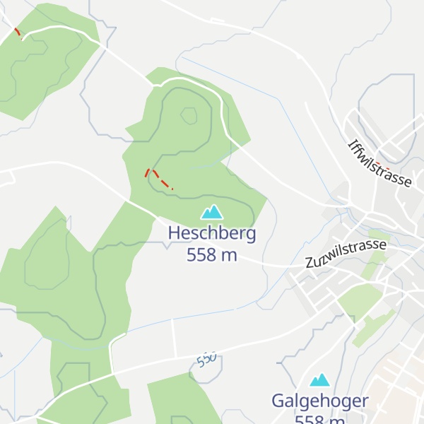 Map of Heschberg