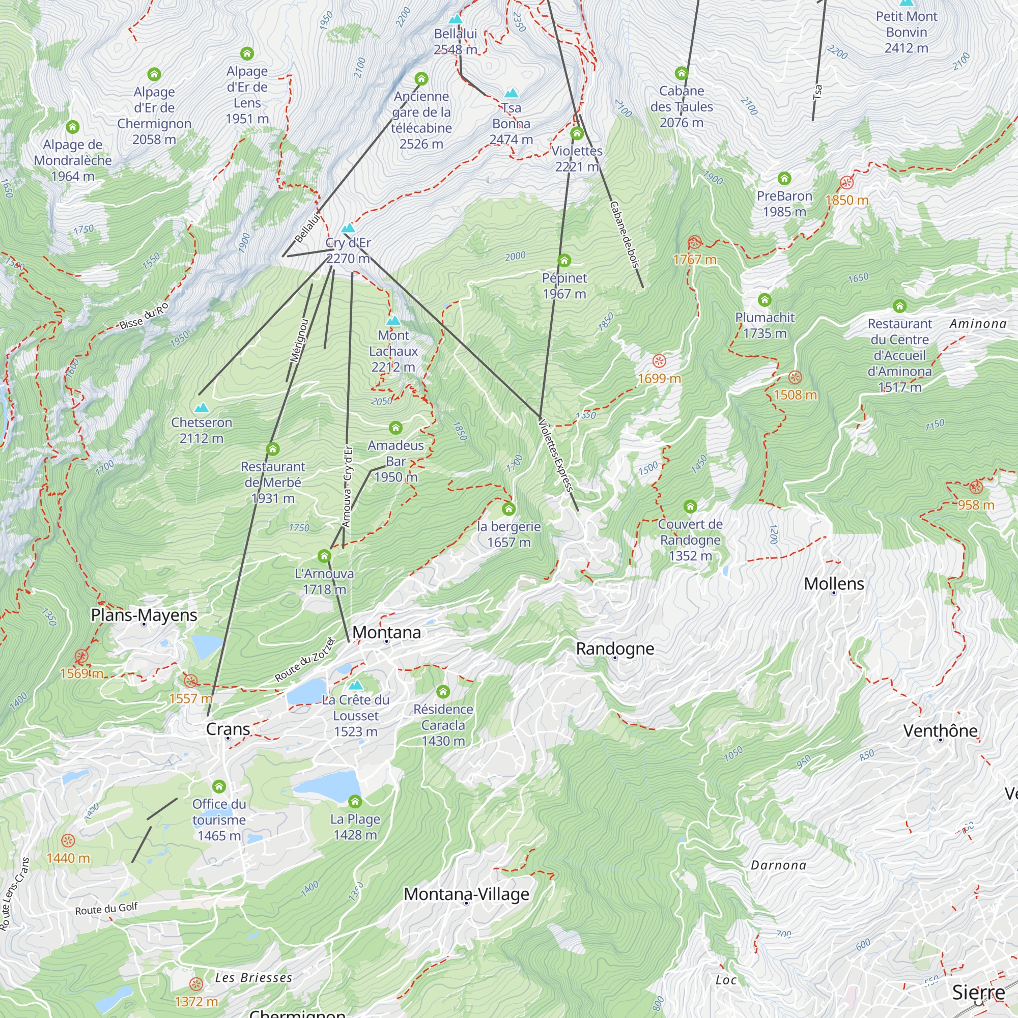 la bergerie map
