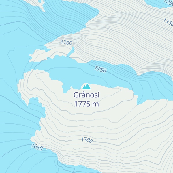 Map of Grånosi