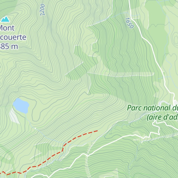 Map of Refuge Aurore