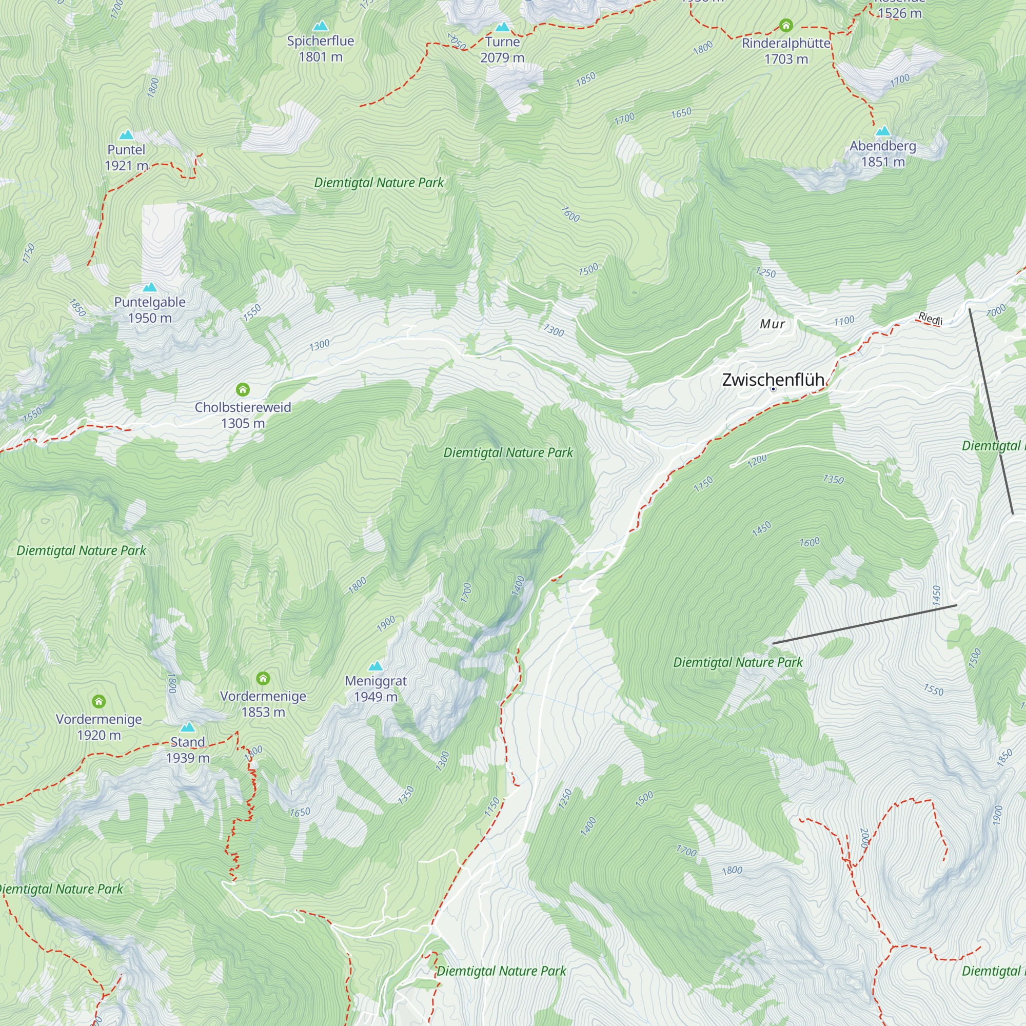 Undere Ring map
