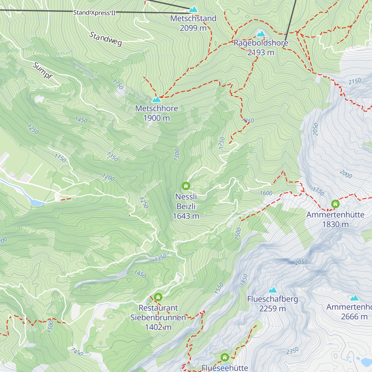 Nessli Beizli map