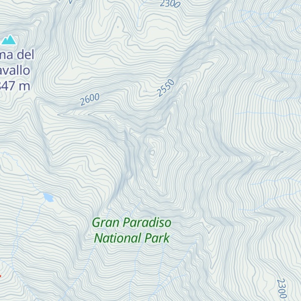 Map of Punta Tressi