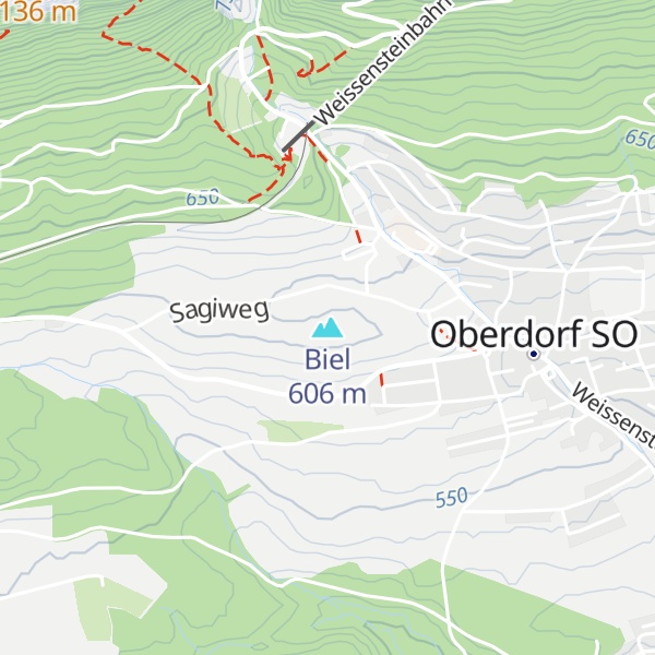 Map of Biel