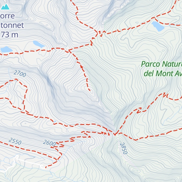 Map of Torre Ponton
