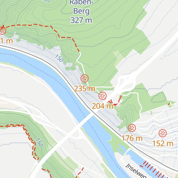Map of Gustav-Richter-Hütte