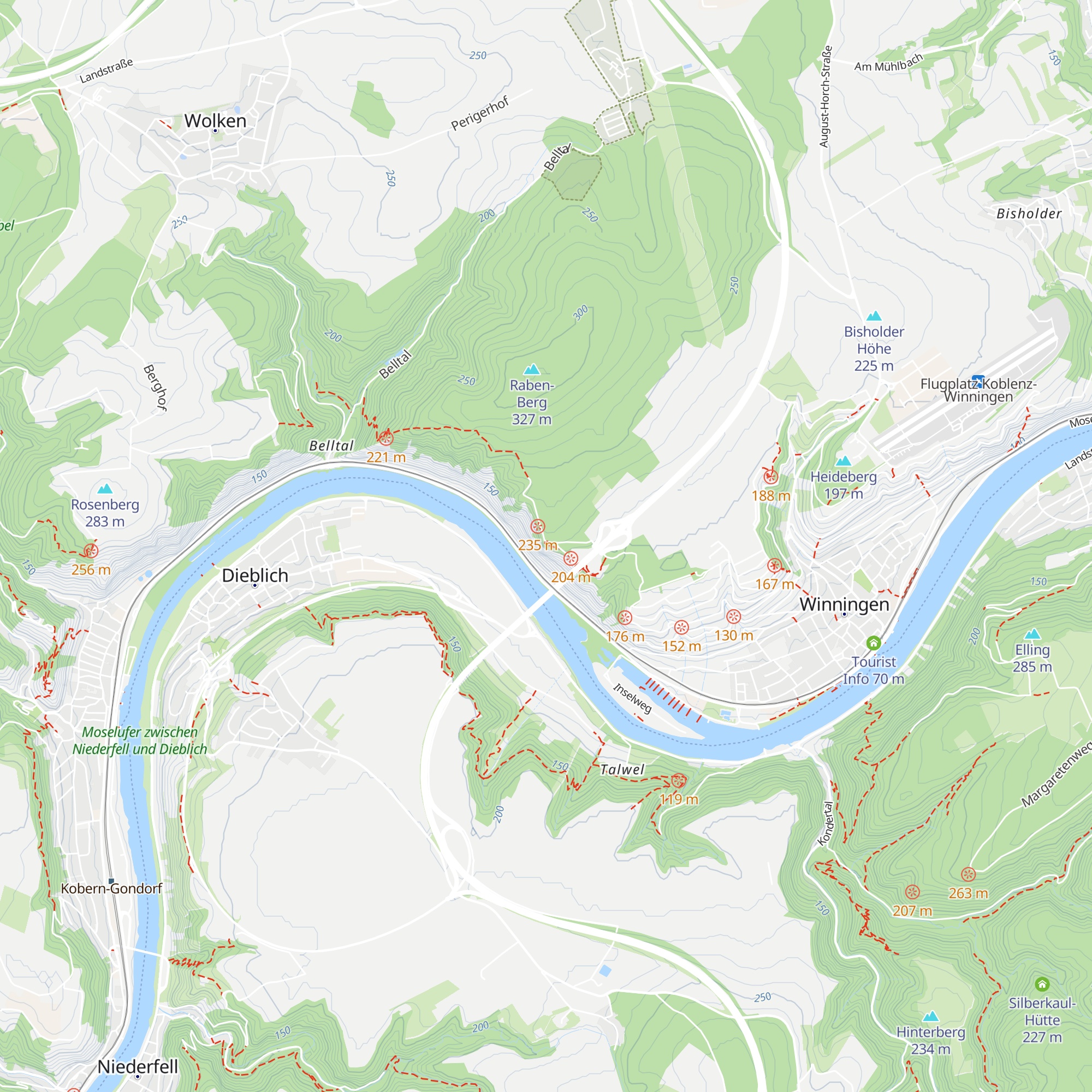 Gustav-Richter-Hütte map