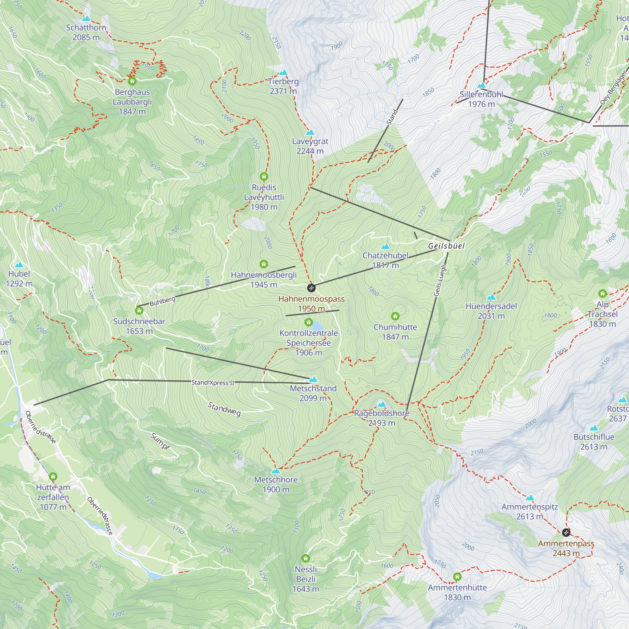 Abstellschuppen map