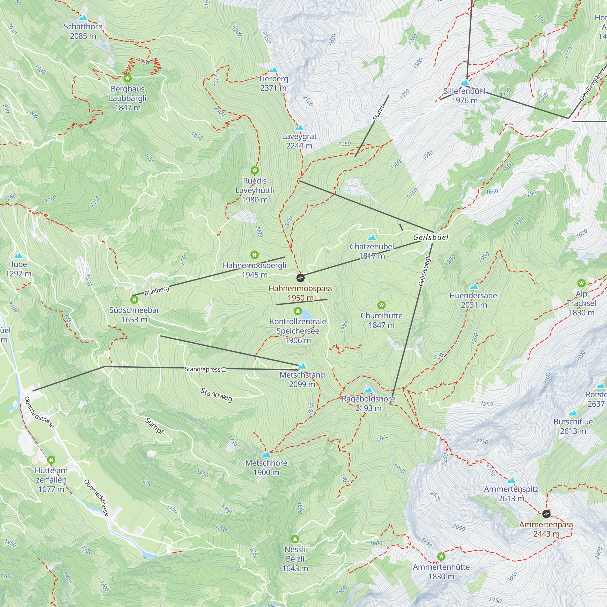 Abstellschuppen map
