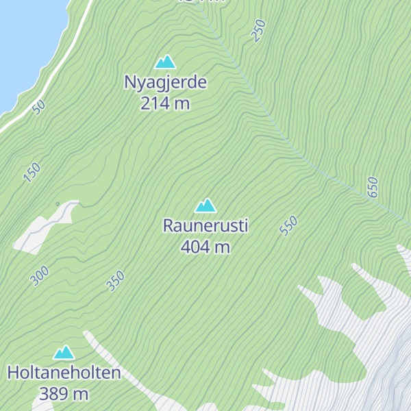 Map of Raunerusti