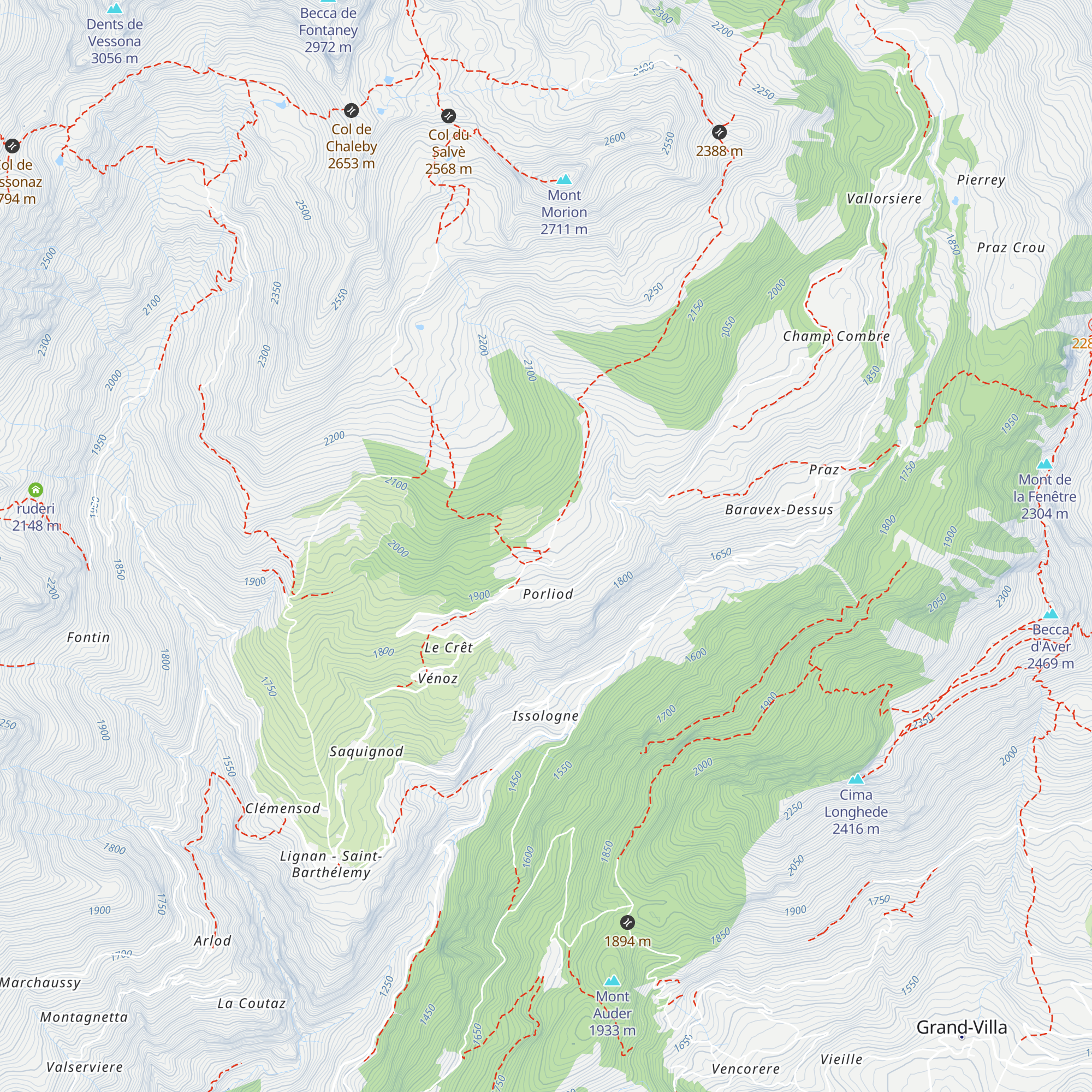 Osteria del Passet map