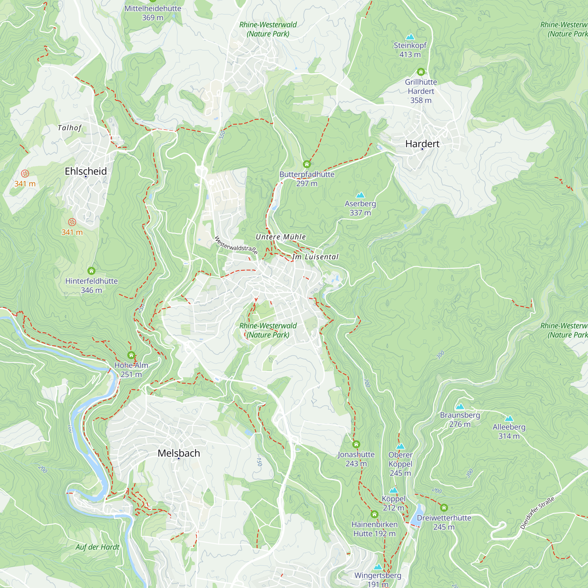 Tourist-Information Rengsdorf map