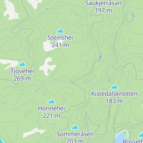 Map of Nottingsåsen