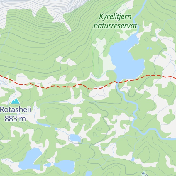 Map of Tussehaug