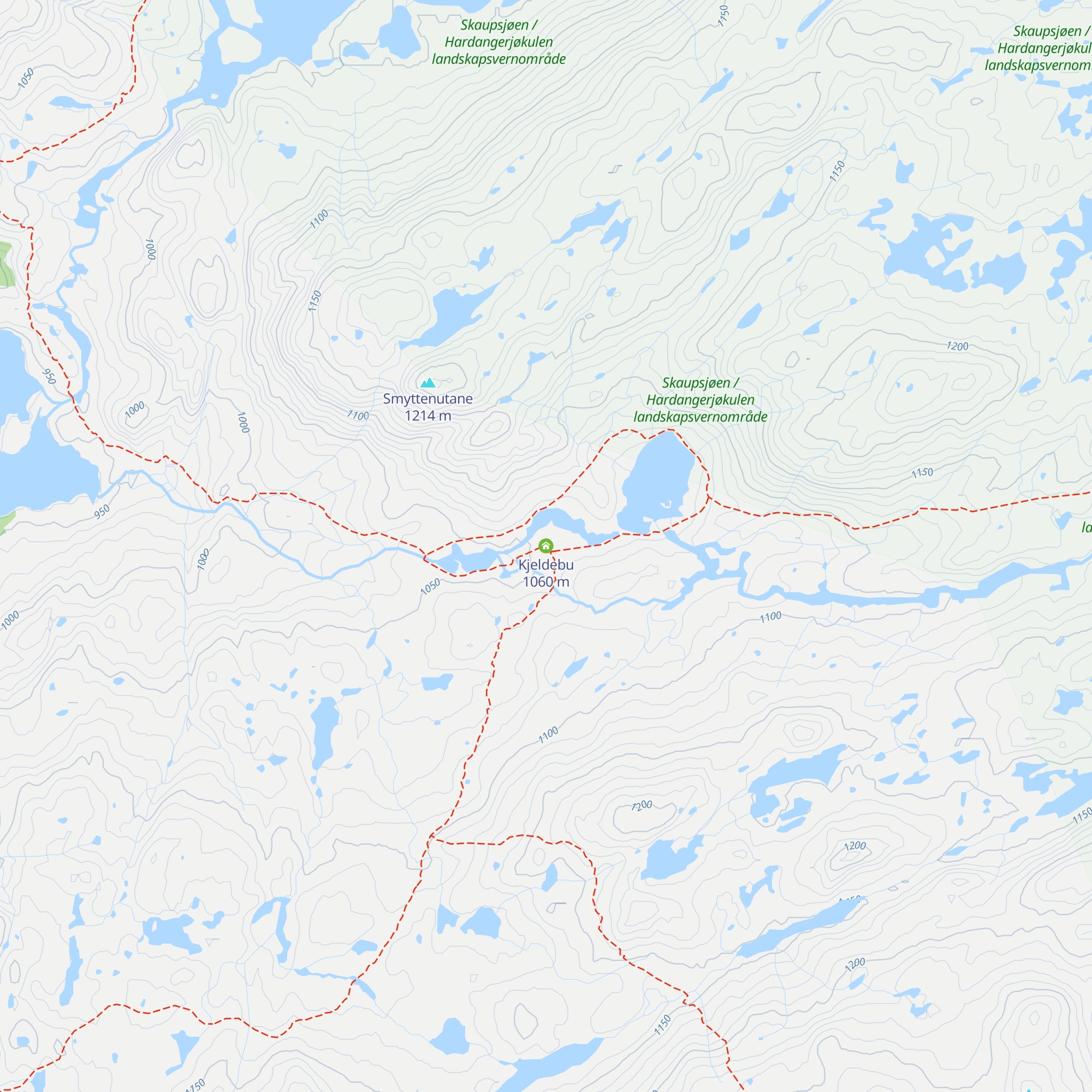 Kjeldebu map