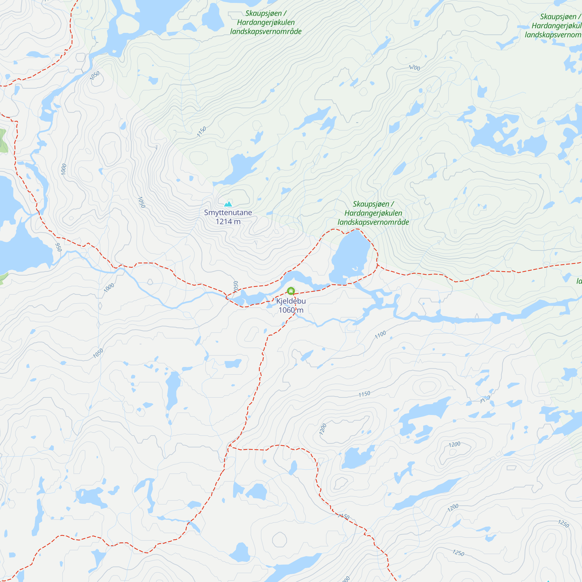 Kjeldebu map