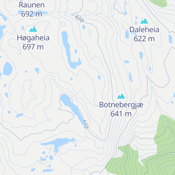 Map of Botneheia