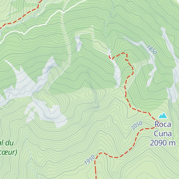 Map of Cime du Plan Tendasque