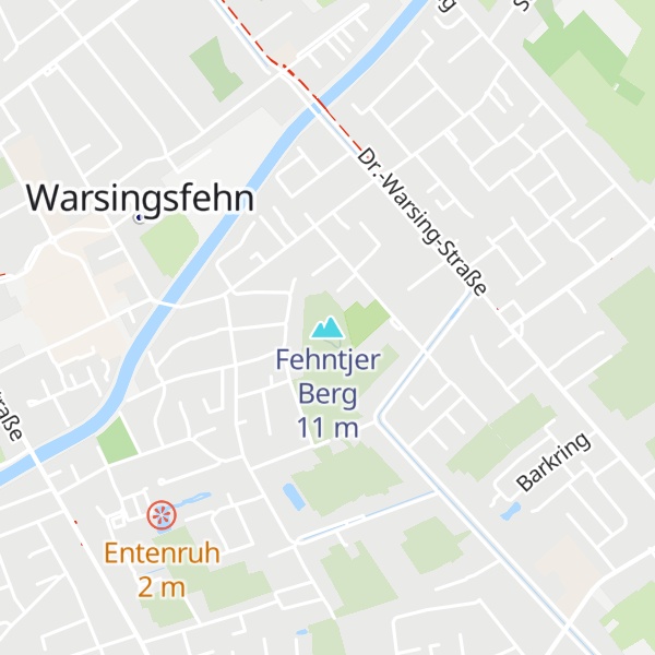 Map of Fehntjer Berg