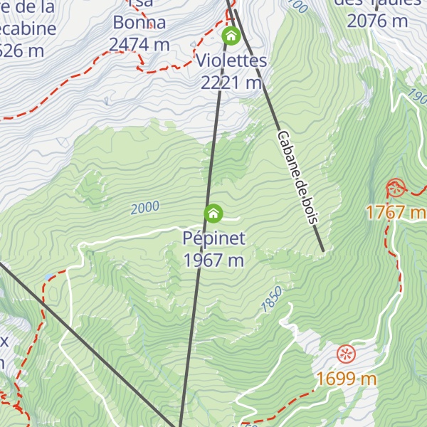 Map of Pépinet