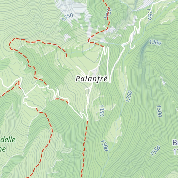 Map of Rifugio l'Arbergh