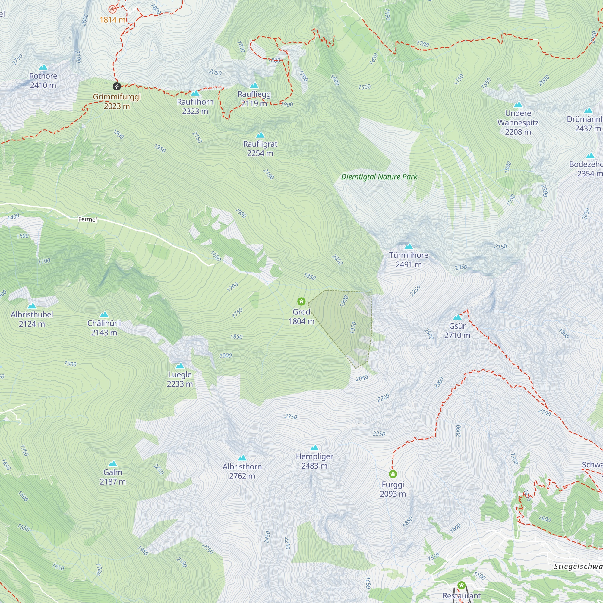 Grod map