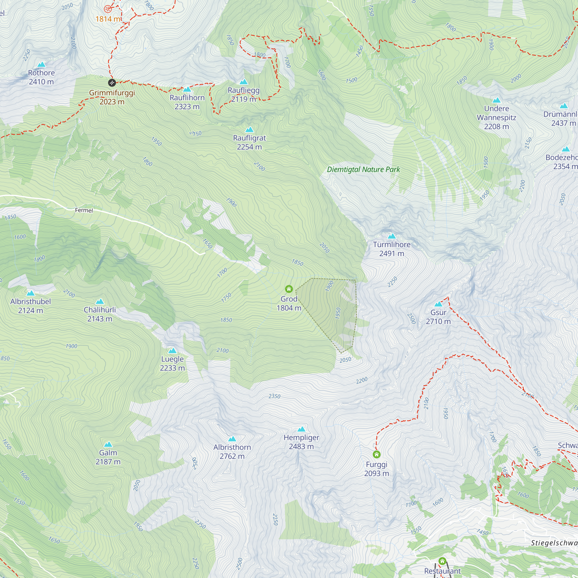Grod map