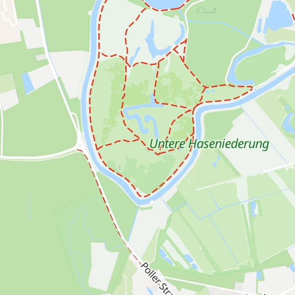 Map of Kiebitzberg