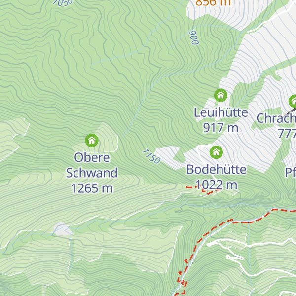 Map of Bodenhütte