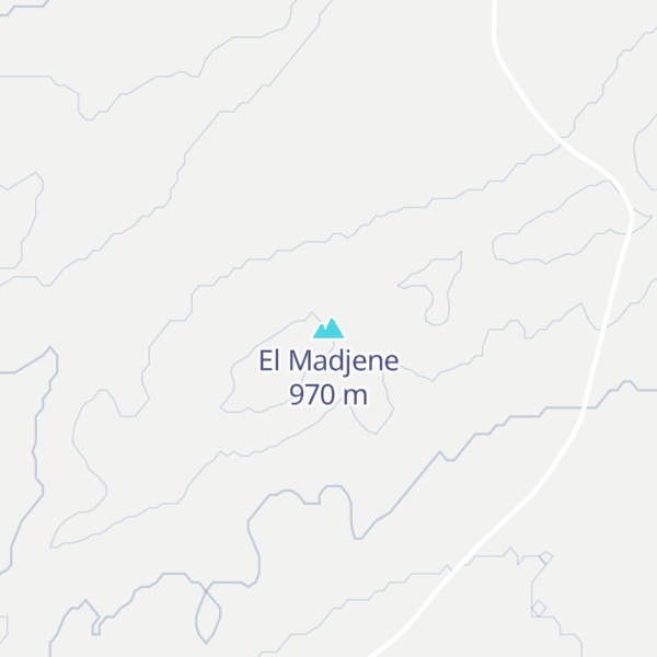 Map of El Madjene