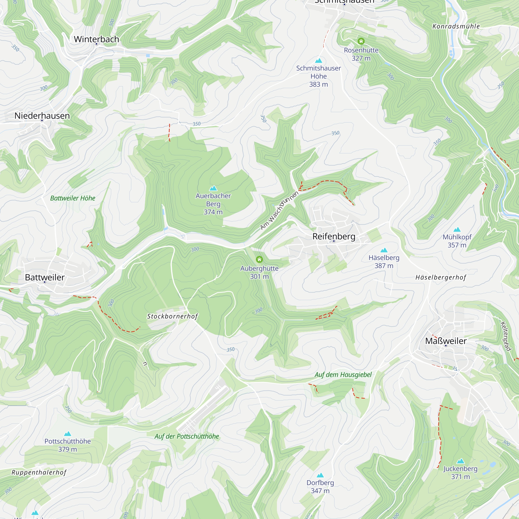 Auberghütte map