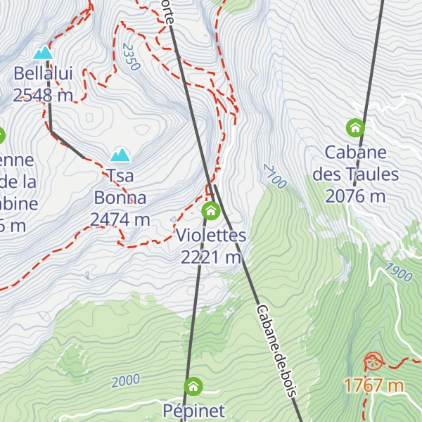 Map of Violettes