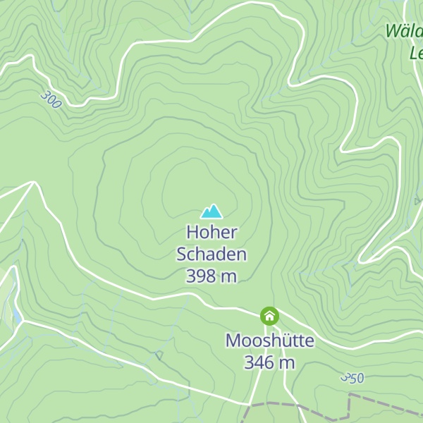 Map of Hoher Schaden