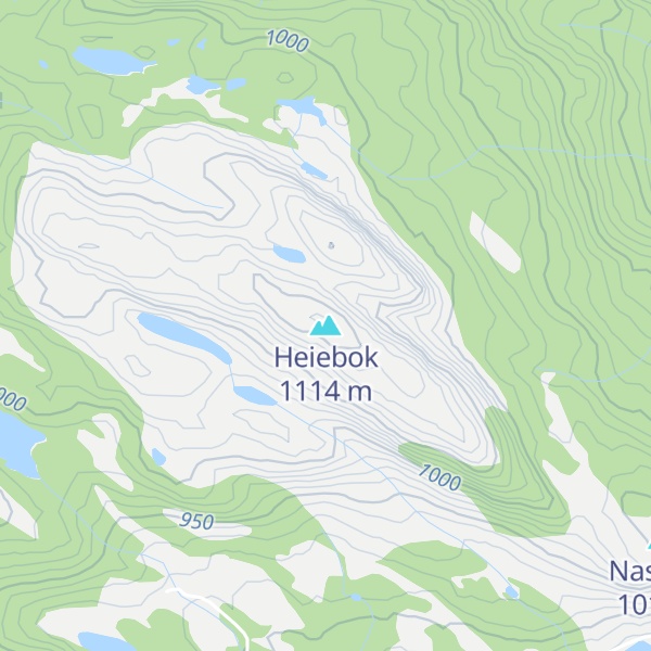 Map of Heiebok