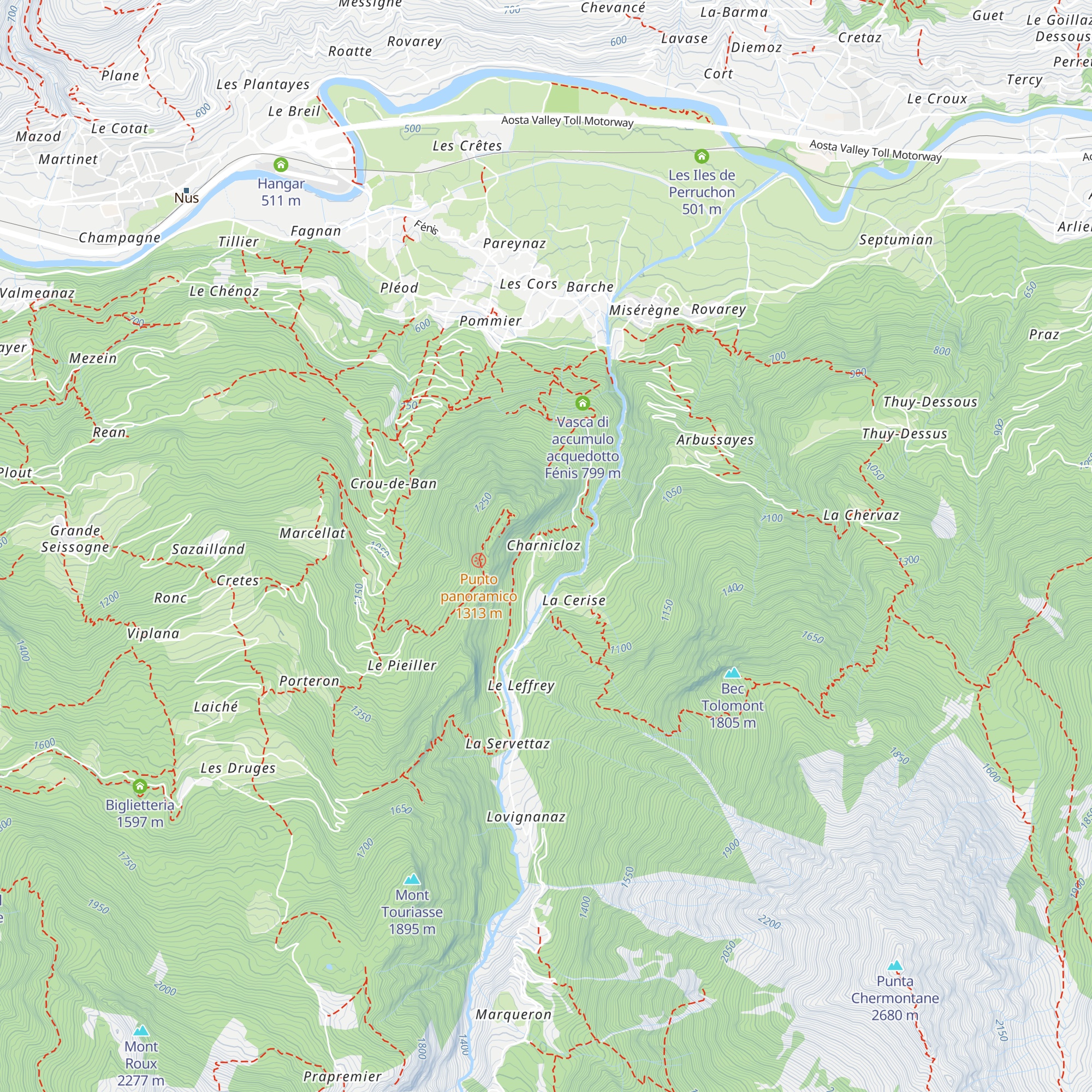 Grenier Charnicloz map
