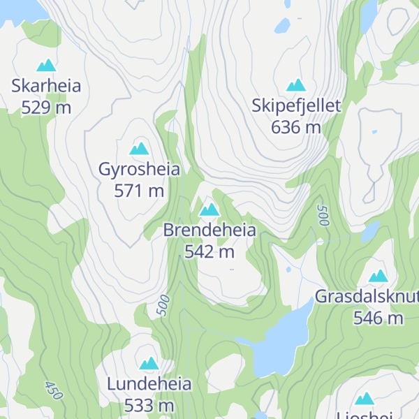 Map of Brendeheia