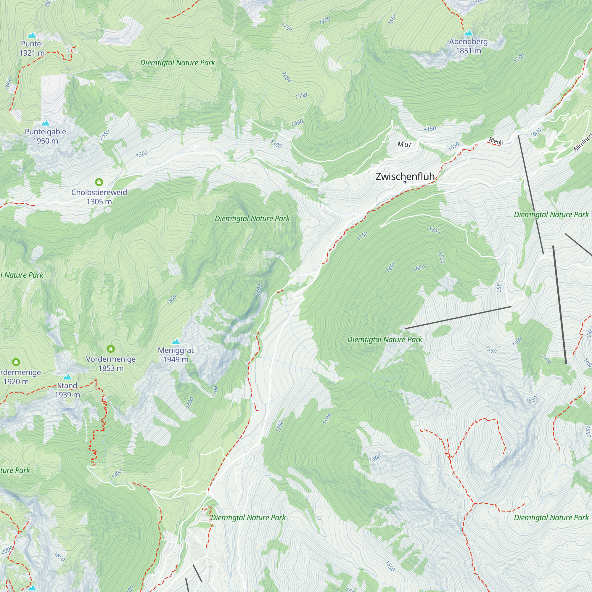 Staldenmaadhütte map