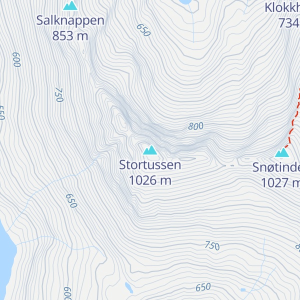 Map of Stortussen
